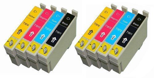 Tonercenter24 - 2 x Compatible Cartouche Encre Set pour Epson Expression Home XP 30/ 102/ 202/ 205/ 302/ 305/ 402/ 405