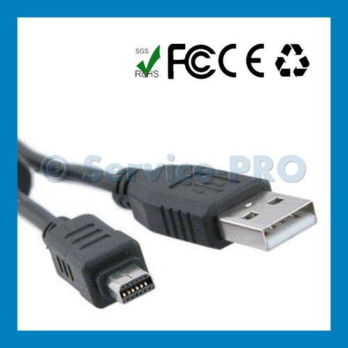 Service PRO® Câble usb 2.0 Olympus  µ 1000 1010 1020 1030 SW 1040 1050 SW 1060 1070 1200 500 5000 5010 550WP 600 700 7000 7010 7020 7030 7040 710 720 Appareil Photo Numérique