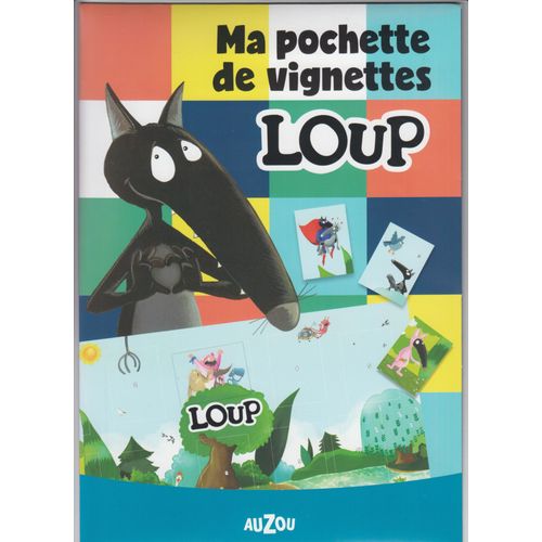 Ma Pochette De Vignettes Loup, Auzou.