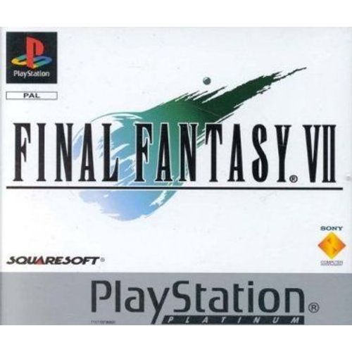 Final Fantasy Vii 7 Platinum Ps1