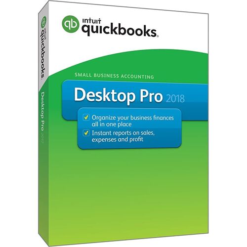 Intuit Quickbooks Desktop Pro 2018¿ Système De Gestion D'entreprise Pour Windows