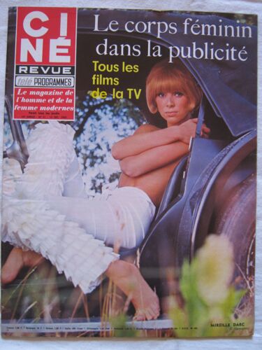 Cine Revue - Tele-Programmes - 48e Annee - N° 51 - 19 Decembre 1968 - L'etoile Du Sud - Mireille Darc