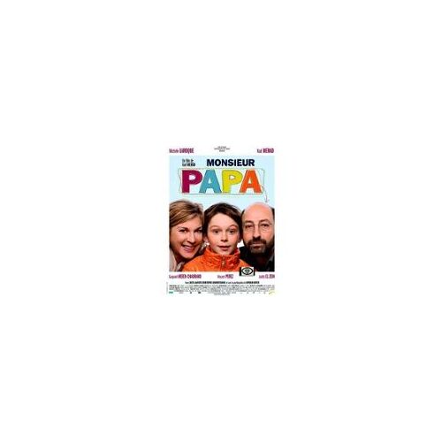 Monsieur Papa - Kad Merad - Michèle Laroque - Affiche De Cinéma Pliée 60x40 Cm