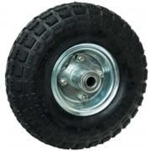 Roue gonflable Axe déporté Galva 4.10/3.50-4 Diable / Chariot