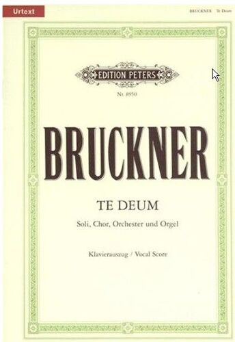 Te Deum C-Dur / Urtext