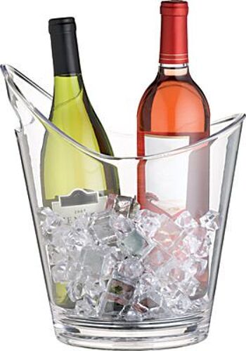 Seau à Vin et Glace en Acrylique Twin Bucket Bar Craft