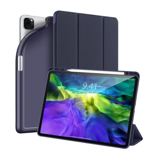 Etui Dux Osom Bleu Ipad Pro 11 Pouces (2020) Rabat Latéral Et Fonction Stand