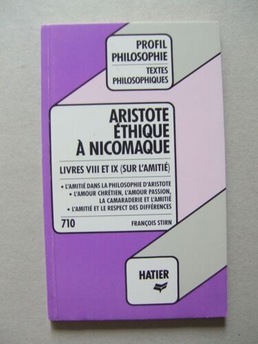Aristote - Ethique