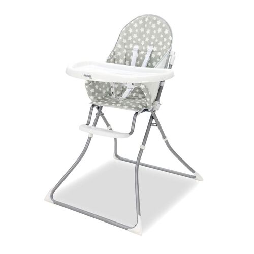 Chaise Haute Quick Stars Gris