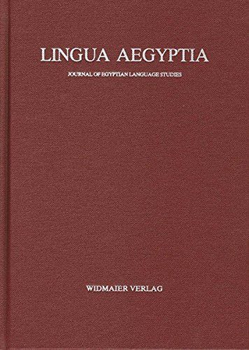 Lingua Aegyptia 2017: Proceedings Of The Fifth International Conference On Egyptian-Coptic Linguistics Crossroads V, Berlin, February 17-20, 2016