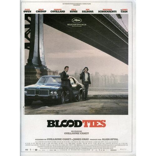 Blood Ties, Dossier Presse, Guillaume Canet, Clive Owen, Billy Crudup, Marion Cotillard, Mila Kunis