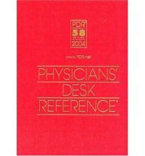 Physicians' Desk Reference: Hospital Library 2004