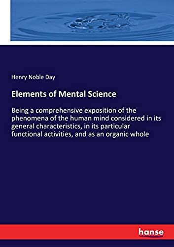 Elements Of Mental Science