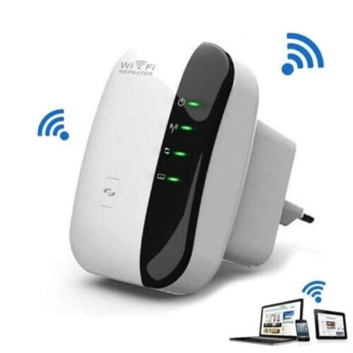 ZZ10728-Amplificateur WiFi Repeteur Booster de signal sans fil WiFi extender 300M WLAN 802.11n-g-b