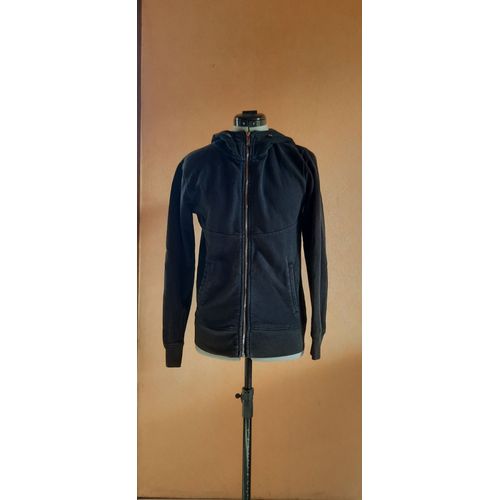 Veste Sweat-Shirt À Capuche Avec Zip, Zara, Homme, Taille S