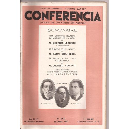 Conferencia 17 -Le Musicien De L'âme, César Franck- Etc