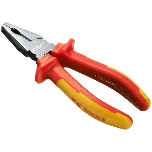 Pince universelle isolé 1000V KS, à poignées bi-composants 7" L.180 mm