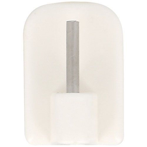 4 pitons adhésifs blanc