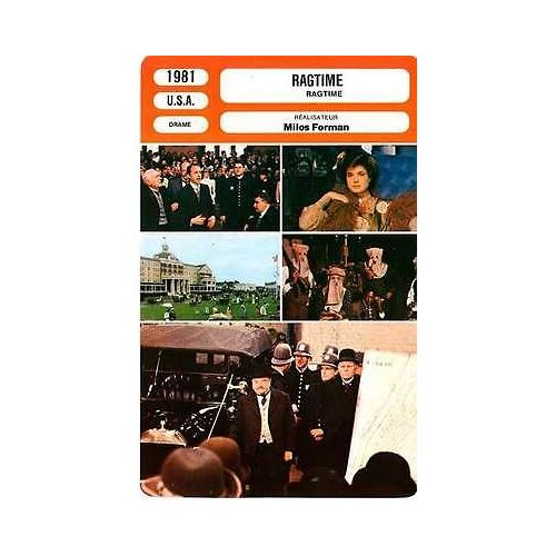 Fiche Monsieur Cinema Ragtime