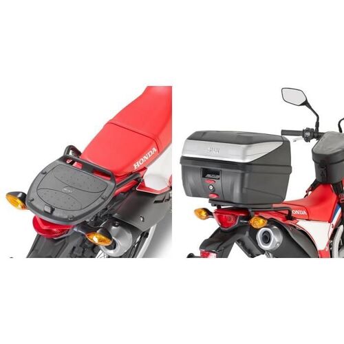 Porte-bagages Givi monolock Honda CRF 300l (21) - noir - TU