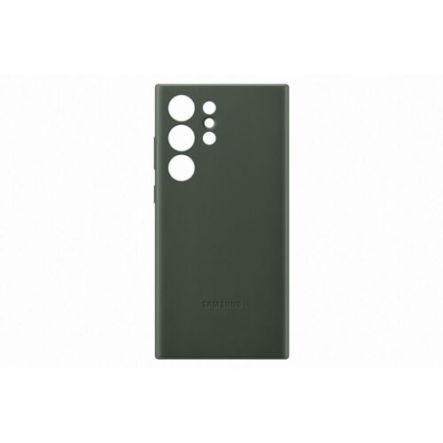 Samsung Ef-Vs918 - Coque De Protection Pour Téléphone Portable - Cuir Véritable - Vert - Pour Galaxy S23 Ultra