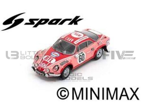 Spark 1/43 - S6109 - Alpine A310 - Monte Carlo 1972-Spark