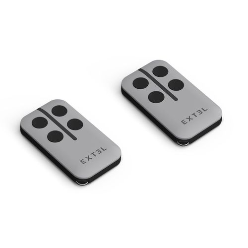 Télécommande Extel Beep pour portail et porte de garage  (ex WEATEM) Lot de 2
