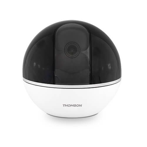 Caméra intérieure motorisée Full HD compatible Lens 100 application Link Home Thomson 512501 LENS 100 = caméra seule non connectable avec les accessoires