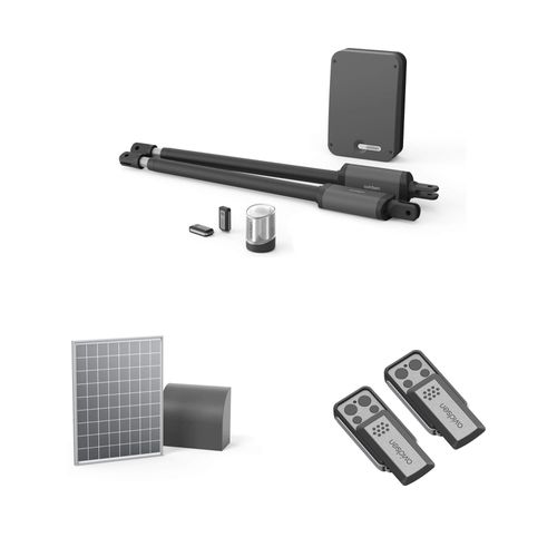 Motorisation télescopique solaire pour portail à battants Styrka 310