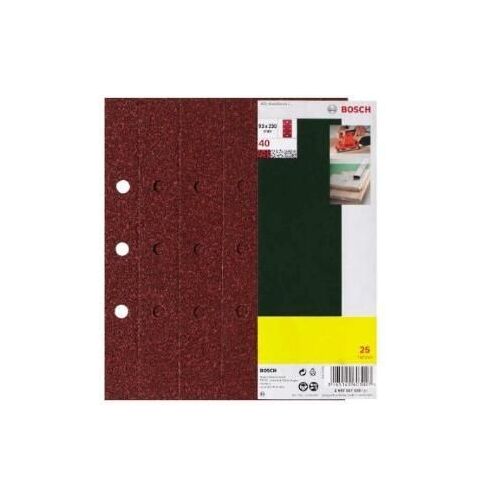 Set de 25 Abrasifs 2607017099 Bosch