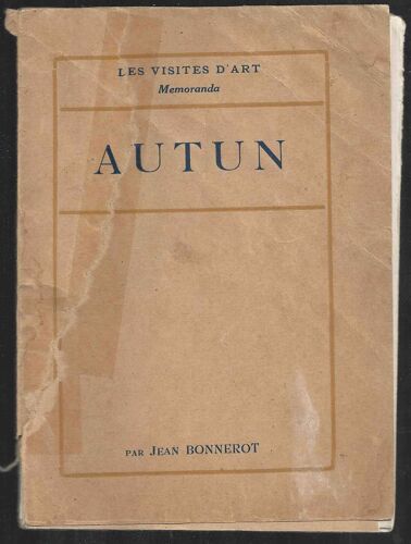 Autun - Les Visites D'art Memoranda