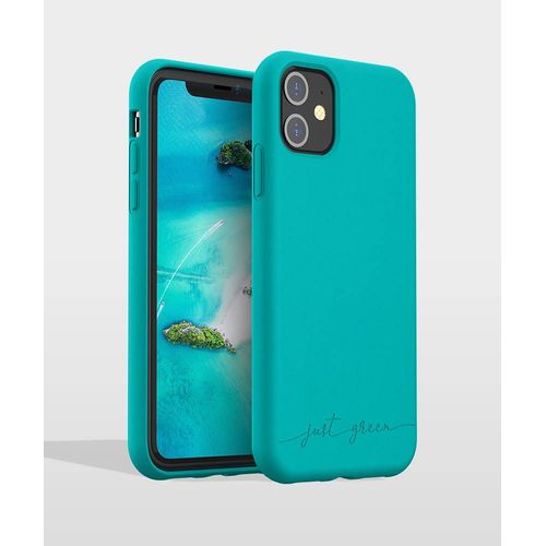 Coque Iphone 11 Natura Blue Lagoon - Eco-Conçue Just Green