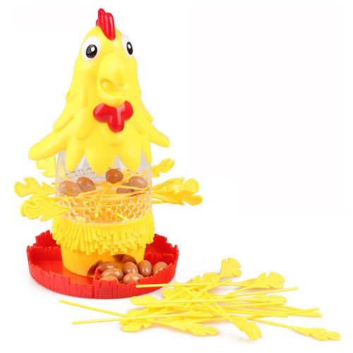Jeu D'équilibre De Table Avec ¿Ufs En Forme De Poule Et Plumes De Coq, Jouet Pour Enfants Et Adultes, #30