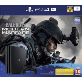 Sony Playstation 4 Pro 1 To + Call Of Duty Modern Warfare