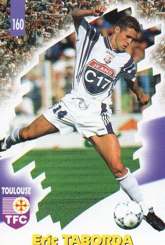 Carte Official Football Cards 1998 Eric Taborda Toulouse