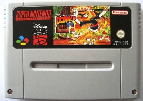 Donald In Maui Mallard Snes Super Nintendo