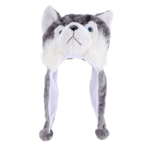 1pc Peluche Chapeau Drôle Chapeau Animaux Chapeau Déguisement Décor Pour Fête Anniversaire Cosplay Cadeau