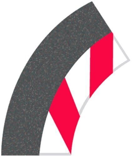 Carrera - Rail Et Accessoire Pour Circuit - 20020551 - 1/24 Et 1/32 -  Carrera Evolution -Carrera Digital 132 Et 124 - Bordures Intérieures Pour Les Virages Relevés 1/60 3, Embouts 2-Carrera