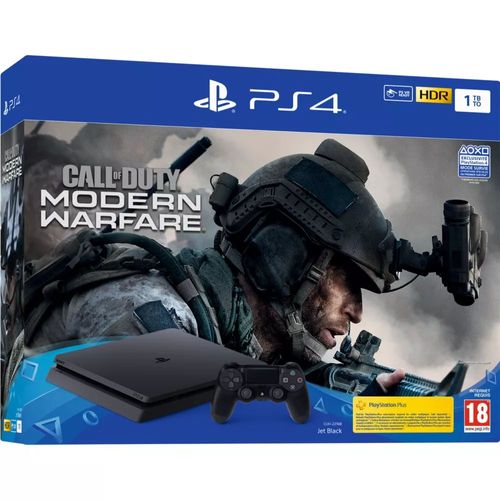 Sony Playstation 4 Slim 1 To Call Of Duty: Modern Warfare Bundle