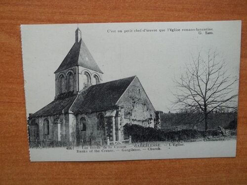 Cpa : Les Bords De La Creuse Gargilesse L'?Glise 4061