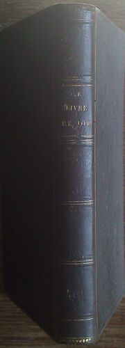Le Livre De Job, Traduit En Vers Français Par L.-F. Baour-Lormian Chez Lallemand-Lepine  (1847)