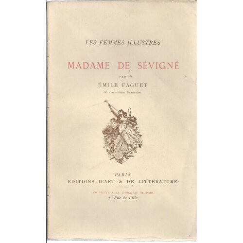 Les Femmes Illustres : Madame De Sévigné
