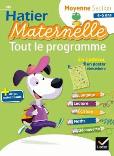 Tout Le Programme Moyenne Section 4-5 Ans