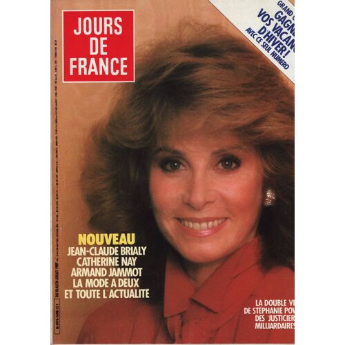 Jours De France / 18-07-1987 N°1698 : Caroline De Monaco (2p) Francis Lalanne (2p) Anémone (4p)