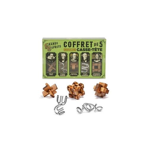 Nature & Découvertes Coffret 5 Casse-Tête