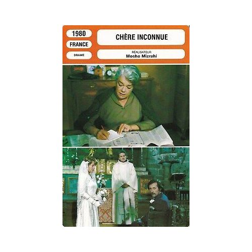 Fiche Monsieur Cinema Chère Inconnue