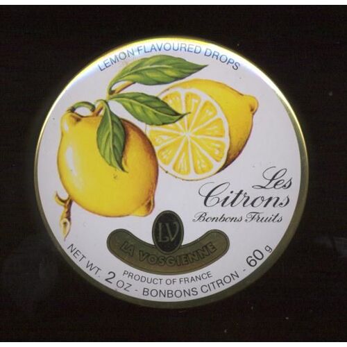 Boite De Bonbons La Vosgienne - Les Citrons