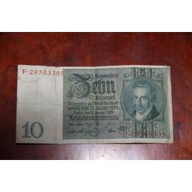 Billet Allemagne 10 Reichsmark 1929