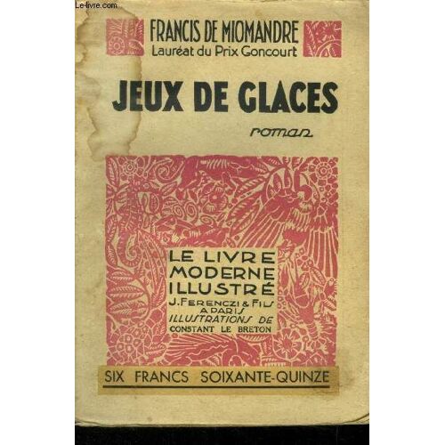 Jeux De Glaces,N° 182 Le Livre Moderne Illustré.