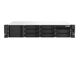 QNAP TS-864eU - Serveur NAS - 8 Baies - rack-montable - SATA 6Gb/s - RAID JBOD, 0, 1, 5, 6, 10, 50, 60 - RAM 8 Go - Gigabit Ethernet / 2.5 Gigabit Ethernet - iSCSI support - 2U